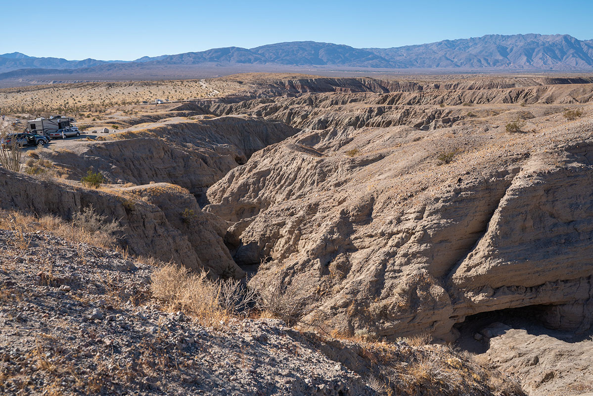 the-slot-canyon-anza-borrego.jpg The Slot winding through the eroded desert badlands of Anza-Borrego