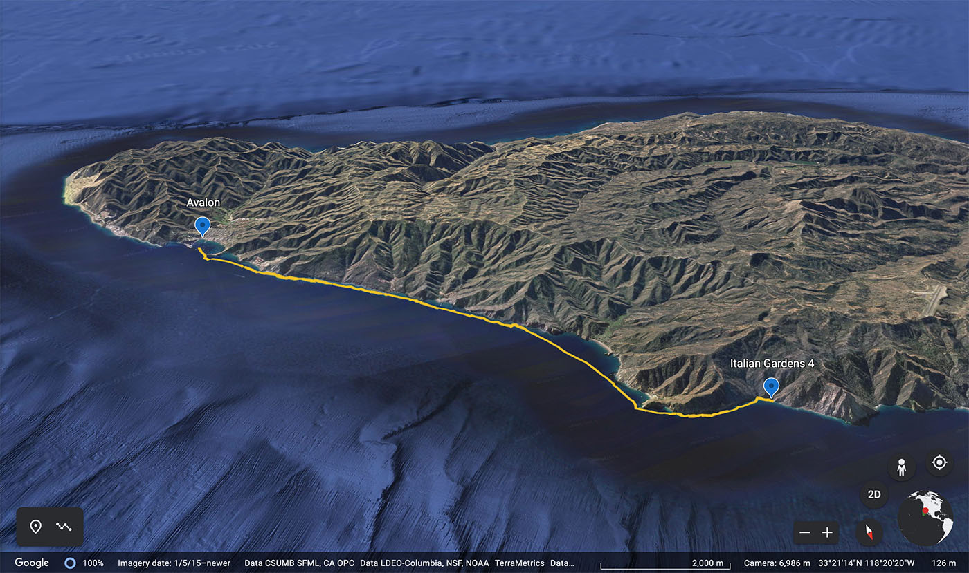 avalon-to-italian-gardens-day-1.jpg Map of the first-day kayak route from Avalon to Italian Gardens 4